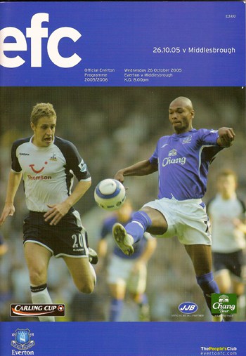 Everton FC v Middlesbrough FC